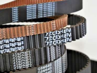 Armazenamento correto de correias