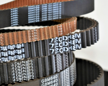 Armazenamento correto de correias