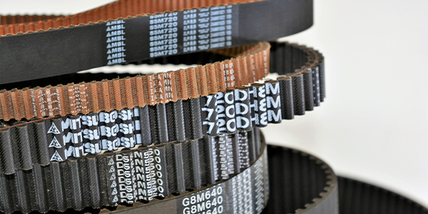 Armazenamento correto de correias