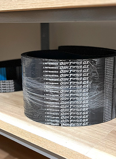 Armazenamento correto de correias